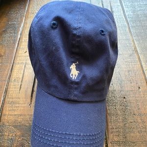 Men’s polo blue hat